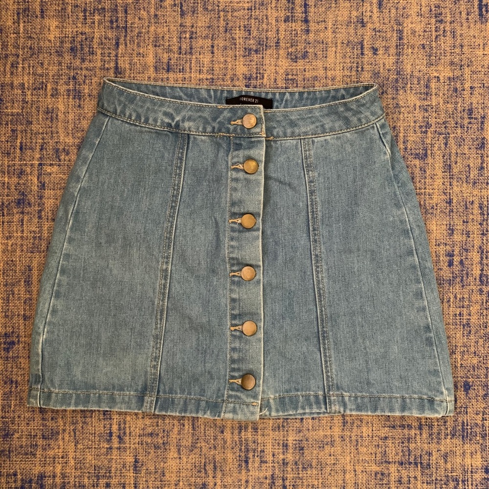 demin skirt